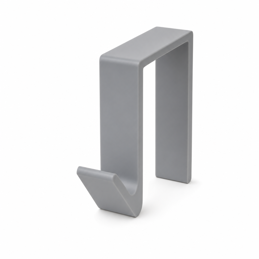 Over Door Hook Coat Towel Hanger No Screws Fits 35mm to 54mm Doors UK