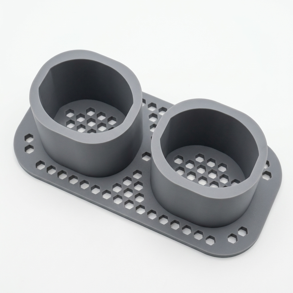 Toothbrush Holder for SURI 2.0 Twin Stand with Drip Tray for Bathroom Cabinet