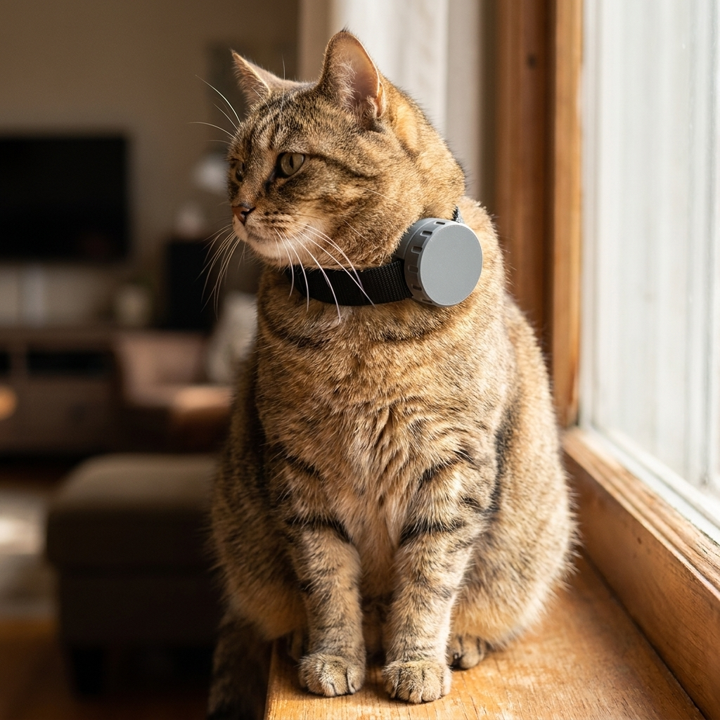 Dog Collar AirTag Holder Screw-Down Case Fits Collars up to 26mm No Unbuckling